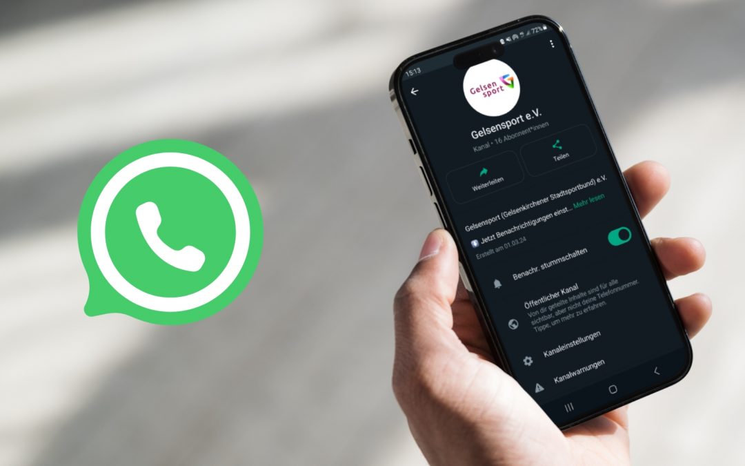 Gelsensports neuer Whatsapp-Kanal – Jetzt abbonieren!